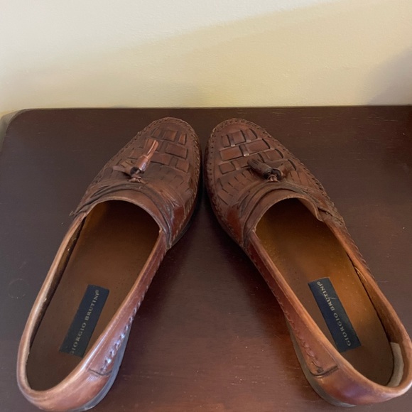 Giorgio Bratini Men’s Leather Loafers - Picture 3 of 5